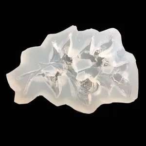 Siliconen mal 3D roos bloem ontwerp voor DIY epoxy hars ambacht klei gieten accessoire.