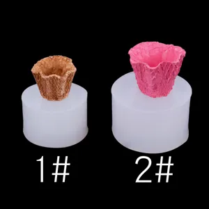 3D Silicone Cake Mold For Ice Cream Cone Base Chocolate Biscuit Handmade DIY Baking Tool Dessert Cake Decorating Mould