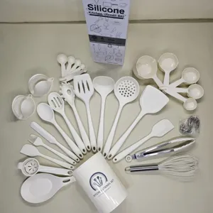 38-Piece Silicone Kitchen Utensil Set Heat Resistant Non-Stick Cookware Cooking Tools