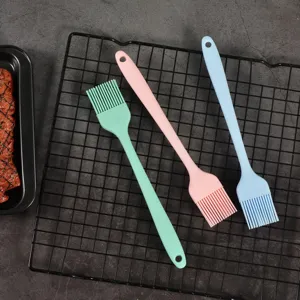 Silicone Barbecue Basting Brush Kitchen Oil Brush Pastry Brush For Baking Cooking BBQ Tool Flexible Food Grade