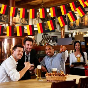 German flag bunting banner for national day party school mall decoration and celebration supplies.
