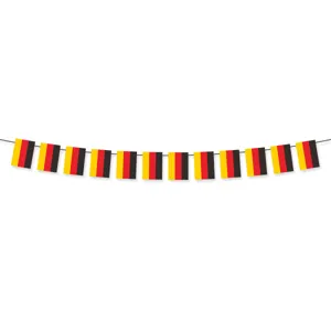 German flag bunting banner for party decoration, national day celebration school mall display.