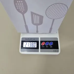 Detailed view showing the total package weight of the 34-piece silicone kitchen utensil set.