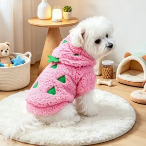 Petcircle Casual Polyester Frucht Cosplay Haustier Kleidung Kapuzen Zweibeinige Kleine Hund Welpen Bekleidung Für Foto Tägliche Dekoration
