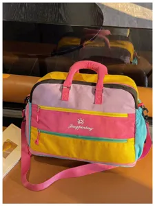 Bunt Dopamine Große Kapazität Reisetasche Wochenendtasche Sporttasche Handtasche Fitness