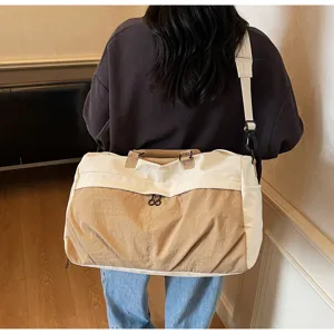 Große Damen Reisetasche mit großem Fassungsvermögen, multifunktionale Sport- und Fitnesstasche.