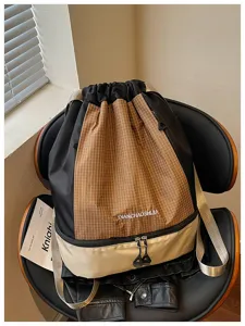 Sac à dos de sport natation imperméable avec séparation humide-sec, grand sac à cordon.