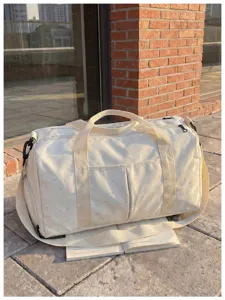 Große Stern Mond Druck Sporttasche Reisetasche für Fitness, Wochenendtrips und Outdoor.