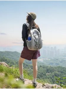 Large capacity outdoor hiking backpack for men and women durable travel school bag sport
