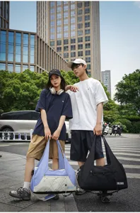 Große Sport-Fitness-Tasche Reise-Duffle-Bag für Yoga Training Outdoor-Reisen und Aufbewahrung.