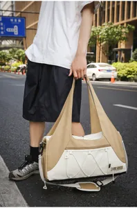 Grosse Yoga Sporttasche, Reisegepack Aufbewahrungstasche mit Stilvollem Design und Seil.