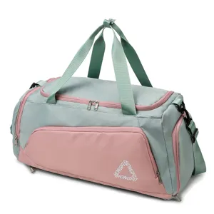 Multifunctional travel duffel bag oxford cloth gym fitness bag for women and men daily use