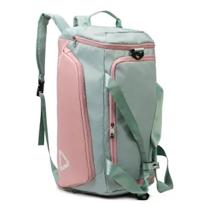 Multifunctional travel backpack oxford cloth duffel bag large capacity casual daypack.
