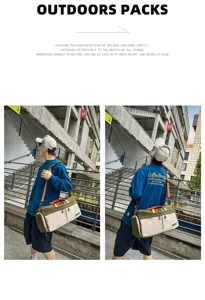 Gran bolsa de deporte fitness para exteriores, viajes, gimnasio y entrenamiento.