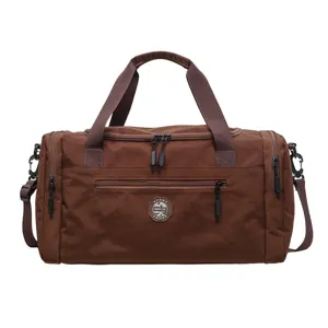 Waterproof large capacity travel duffel bag with shoulder strap for daily gym sports and outdoor trips.