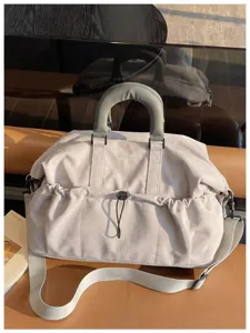 Bolso de viaje grande deportivo casual para gimnasio con separacion humeda para hombres y mujeres.