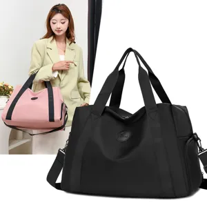 Large capacity travel duffel bag lightweight gym handbag for women short trip business bag
