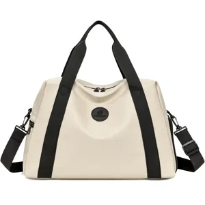 Large capacity travel duffel bag minimalist design gym sports bag for women and men daily use