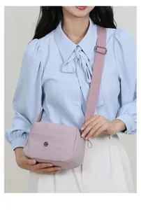 Dames schoudertas lente nieuwe lichte nylon crossbody tas casual multifunctionele handtas