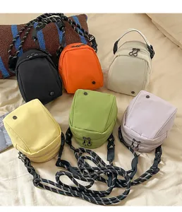 Kleine schoudertas dames lichtgewicht meerdere vakken crossbody reistas schattige tas