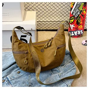 Νάιλον τσάντα χιαστί hobo casual τσάντα ώμου για γυναίκες καθημερινή μόδα στυλ