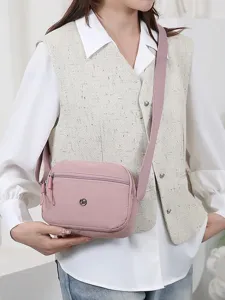Vrouwen casual nylon schoudertas meervoudige effen kleur crossbody tas lichte dagelijkse reistas