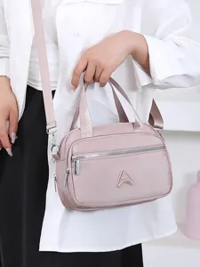 Femme oxford tissu sac bandoulière épaule décontracté grande capacité sac à main style