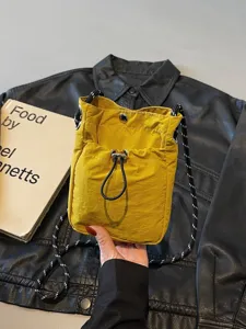 Ελαφριά Τσάντα Χιαστί από Νάιλον Μικρή Τσάντα για Κινητό Γυναικεία Καλοκαιρινή