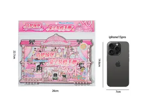Dream castle mansion decoration manual DIY sticker set pink aesthetic creative journal material