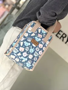 Waterproof Insulated Lunch Bag Cute Cartoon Animal Bento Handbag for Work School!
