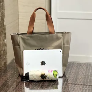 Oxford cloth tote bag simple casual commuting handbag large capacity daily shoulder bag.