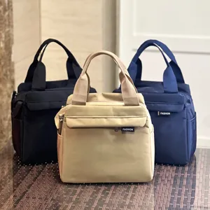 Waterproof insulated lunch bag large capacity tote bento bag for women daily work and school use
