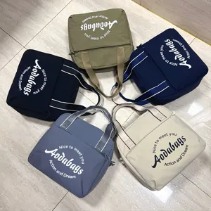 Sac voyage en toile grande capacité sac portable imperméable organisateur bagages multifonction