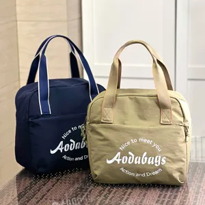 Grand sac de voyage en tissu Oxford, design multifonctionnel épaissi pour les voyages d'affaires.