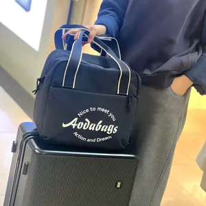 Sac de Voyage Grande Capacité en Tissu Oxford Housse Trolley pour Bagage Voyage Affaires