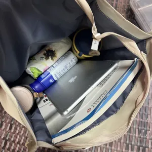 Μεγάλης χωρητικότητας πολυλειτουργική τσάντα tote για βιβλία και έγγραφα μαθητών