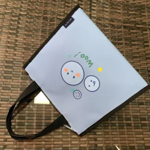 Süße Cartoon wasserdichte isolierte Lunchtasche für Studenten und Büroangestellte mit Griff.