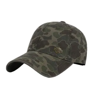 Camo baseball cap for men and women outdoor sun protection fashion streetwear tactical dad hat