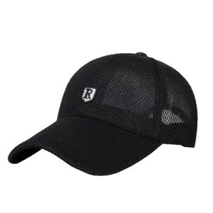 Gorra de beisbol de malla transpirable de verano para hombre, sombrero de sol deportivo.