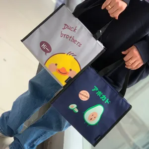 Wasserdichte isolierte Cartoon Lunchtasche für Studenten und berufstätige Personen.