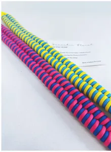 Handmade colorful braided replacement shoulder strap for bags and cameras, durable.