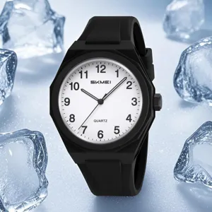 Men's Casual Quartz Watch Silicone Strap Waterproof Sport Wristwatch Fashion Business Quartz Wrist Watches