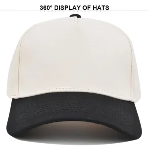 Berretto da Baseball 5 Pannelli in Cotone Unisex Visiera Curva Traspirante Protezione Solare Colorblock Leopardato Quadri Berretto per Uomo Donna All Aperto