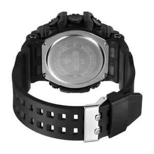 Skmei Men's Waterproof Digital Sports Watch Multifunctional Dual Display Outdoor Wristwatch With LED Backlight Alarm