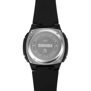SKMEI Men Sports Watch Back View Waterproof Digital Watch Casual Outdoor Wristwatch