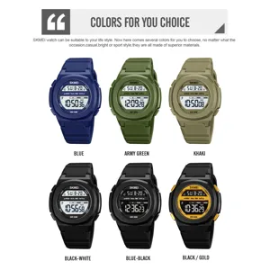Men's outdoor sports digital watch waterproof casual electronic timepiece multiple colors