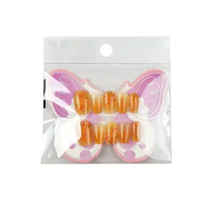 Uñas postizas hechas a mano degradado amarillo ojo de gato 10 uds para chicas jovenes.