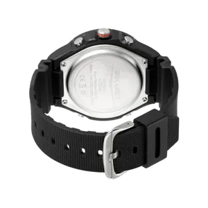 Montre de sport numérique multifonction pour homme SKMEI avec bracelet en caoutchouc étanche.