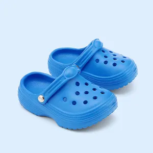 Mini scarpe zoccolo blu DIY giocattolo animale simpatico ciondolo miniatura accessori dettaglio