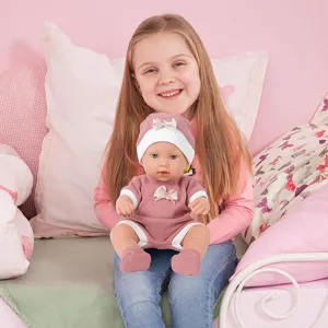 30cm reborn baby doll full body vinyl simulation infant cute soothing toy for kids play